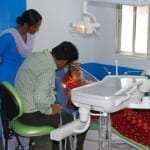 Primer paciente de la Clínica dental