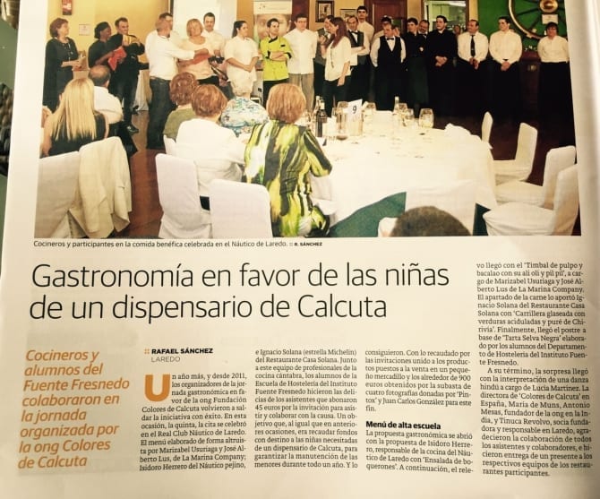 Artículo en Diario Montañés 19.4.2015